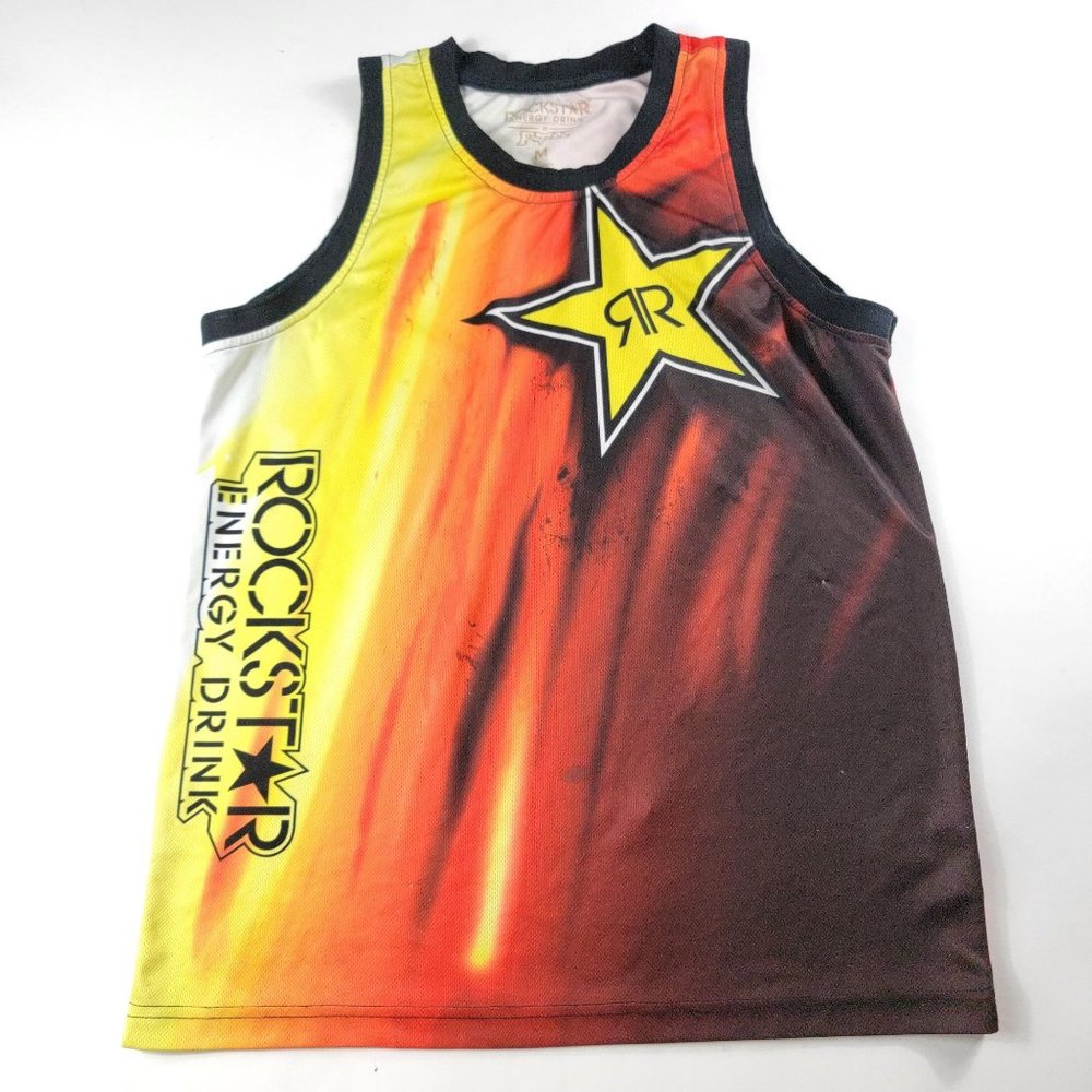 Rockstar Energy Drink By Fox Moto-Cross Tank Top M